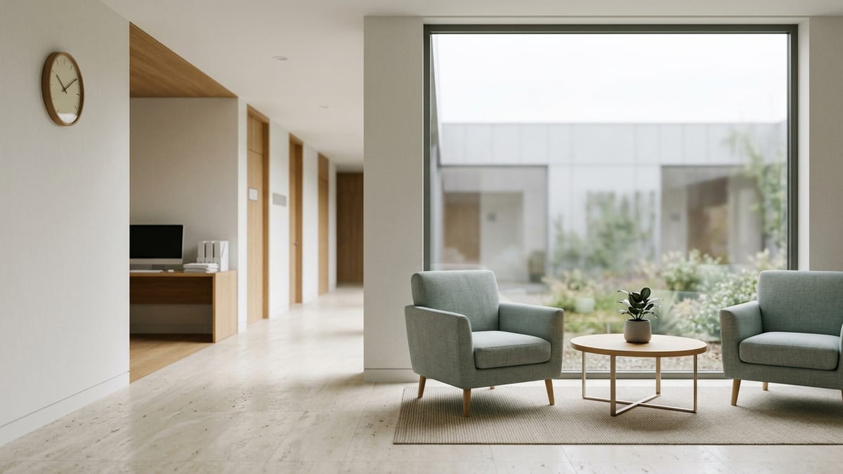 Светлый холл клиники: ответы на частые вопросы о кататонии и госпитализации